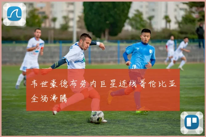 韦世豪德布劳内巨星连线哥伦比亚全场沸腾